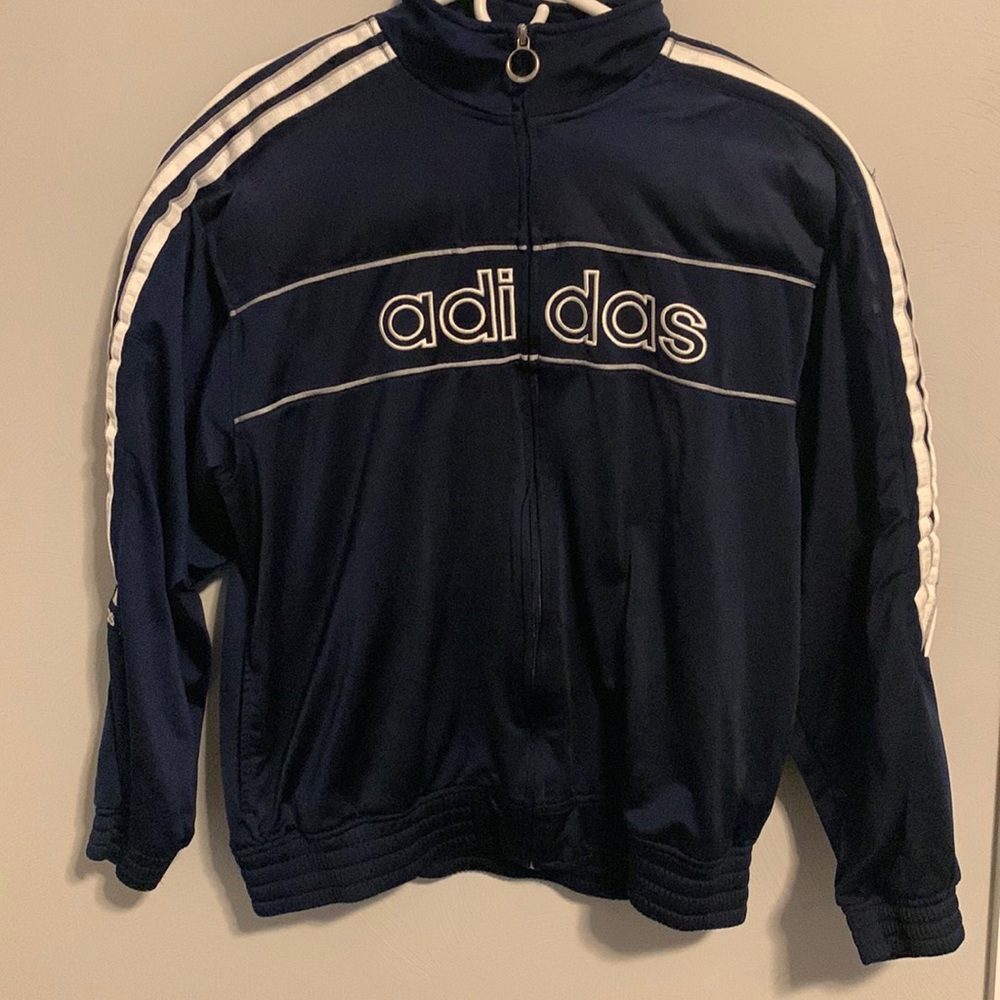 Mens Adidas Warm Up Zip up